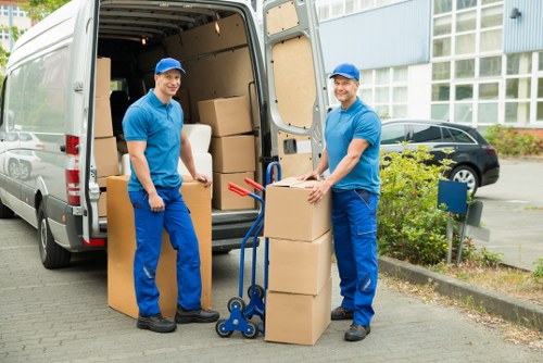 PPE and safety checks in a storage unit area