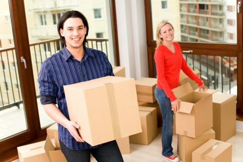 Example clearance job in a flat or small business space